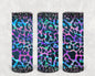 Rainbow Leopard 20 oz Skinny Tumbler