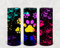 Rainbow Paws 20 oz Skinny Tumbler