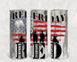 Red Friday 20 oz Skinny Tumbler