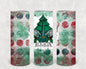 Rockin Around the Christmas Tree 20 oz Skinny Tumbler