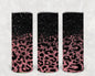 Rose Gold Leopard 20 oz Skinny Tumbler