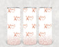 Rose Gold XOXO 20 oz Skinny Tumbler