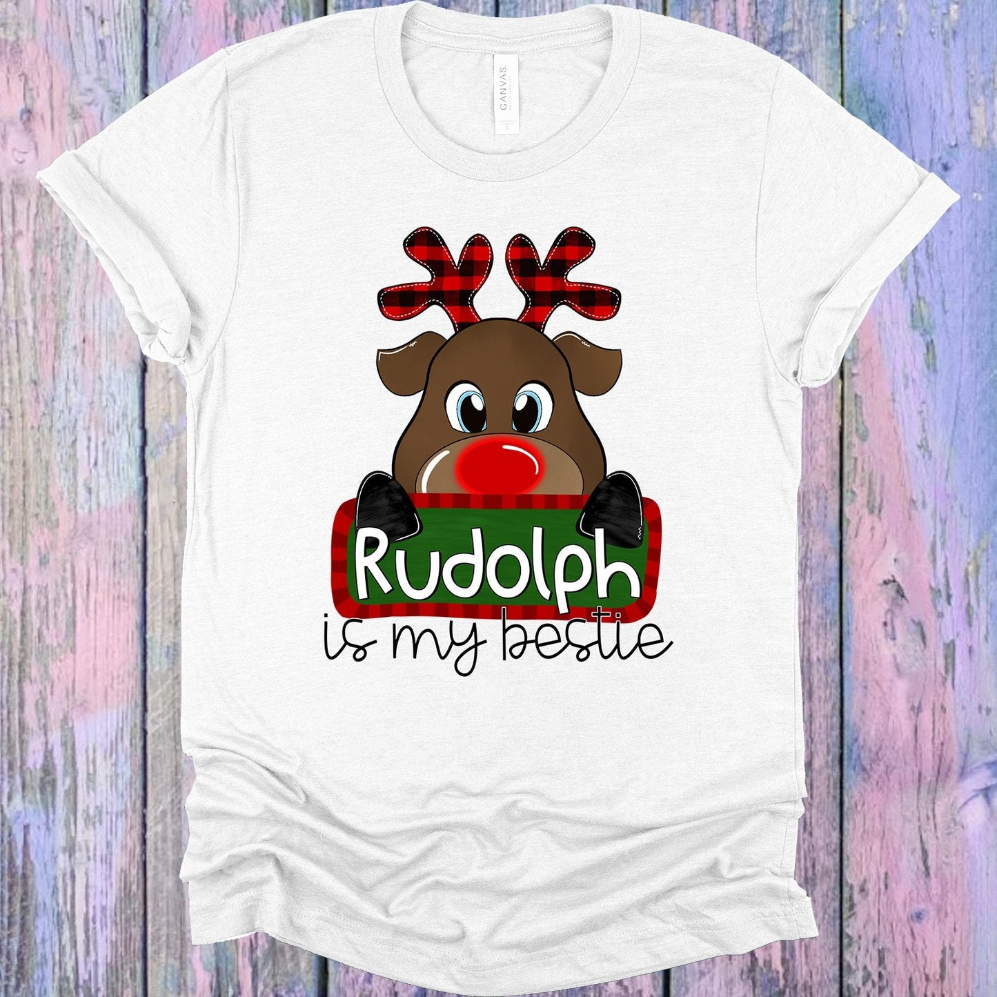 Rudolph is My Bestie Graphic Tee