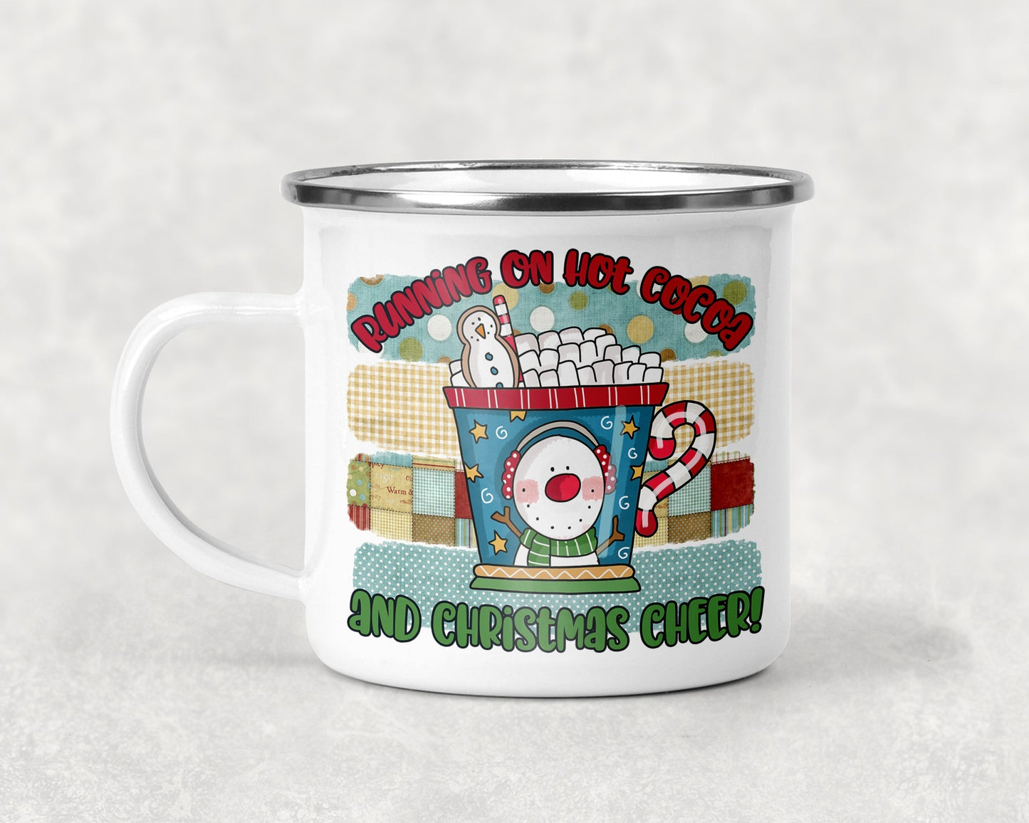 Running on Hot Cocoa and Christmas Cheer Mug