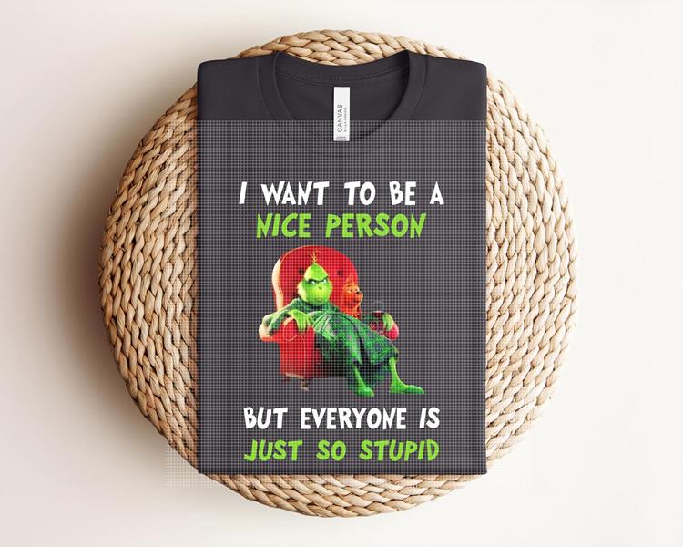 I Want to Be a Nice Person Graphic Tee