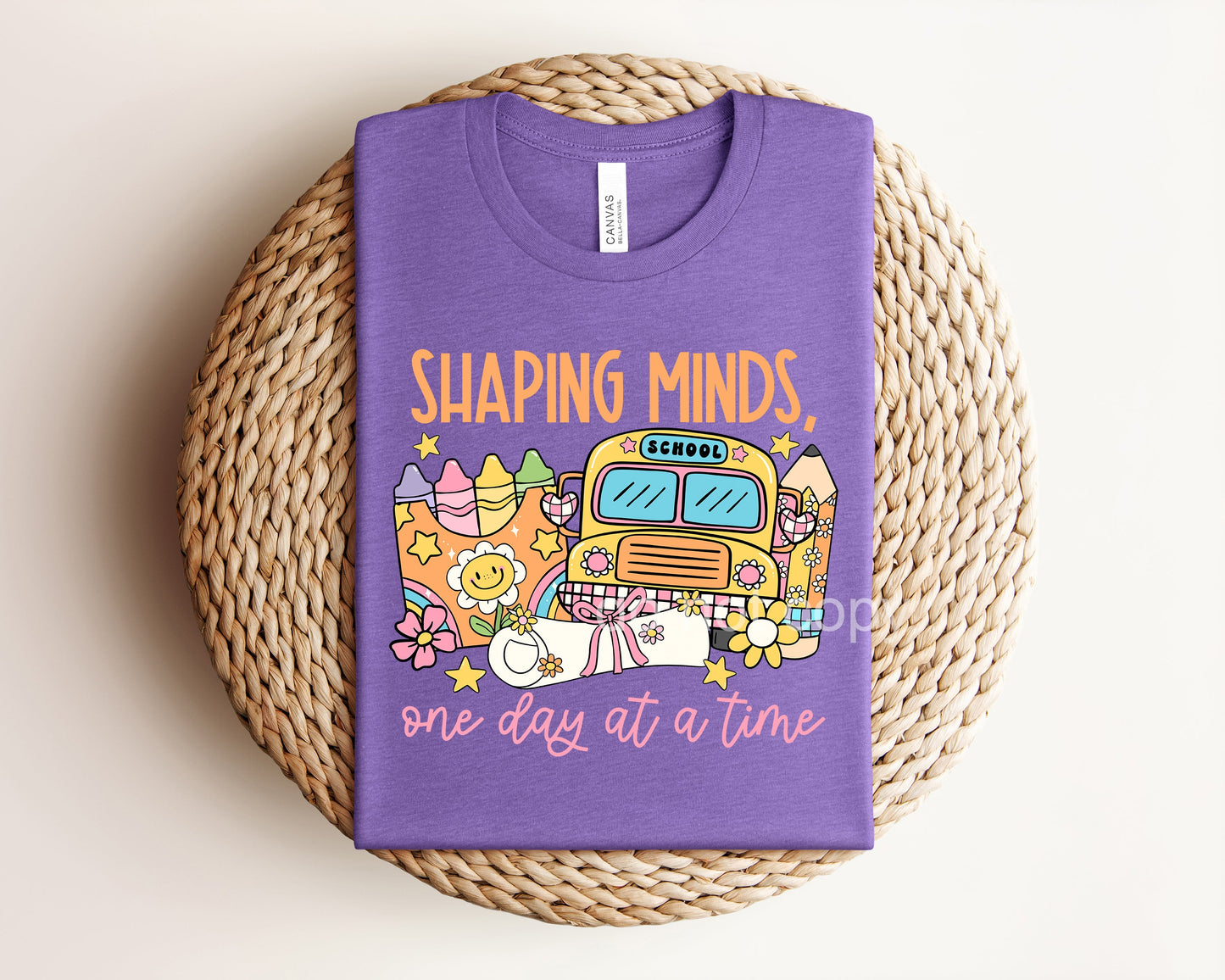 Shaping Minds One Day at a Time Graphic Tee