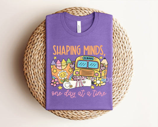 Shaping Minds One Day at a Time Graphic Tee