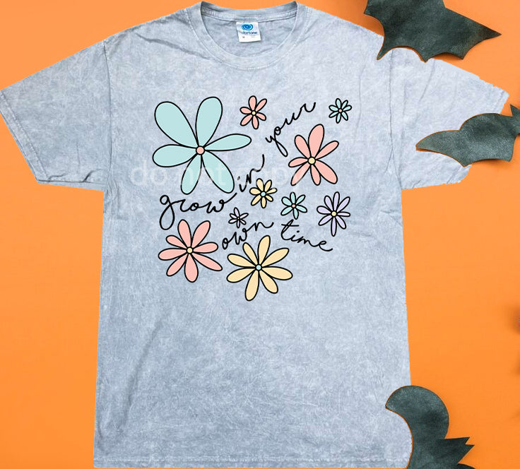 Grow in Your Own Time Graphic Tee