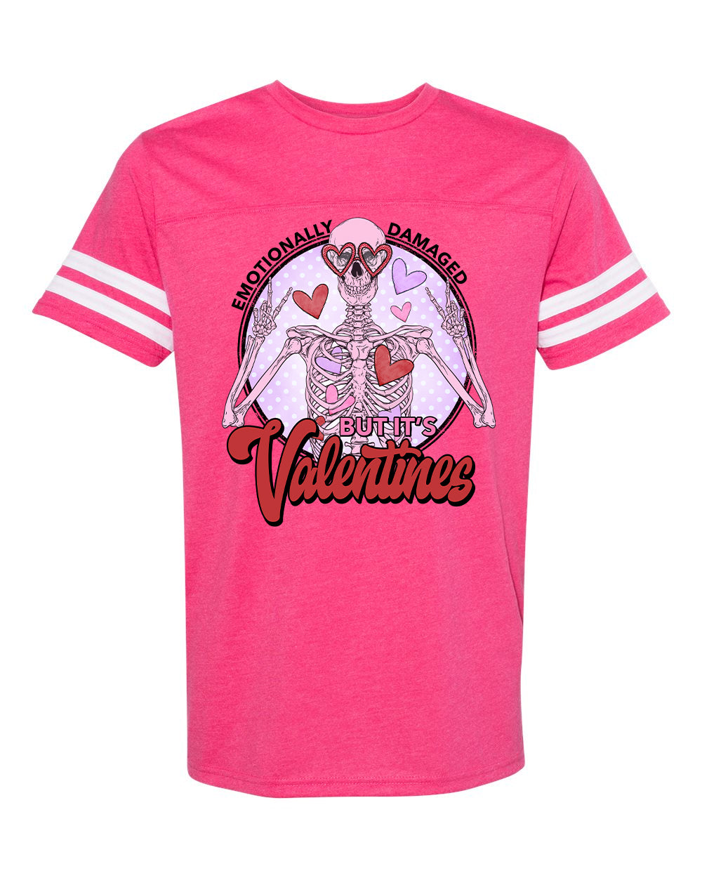 Emotionally Damaged But It's Valentines Graphic Tee