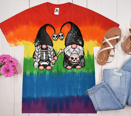 Skeleton Gnomes Graphic Tee