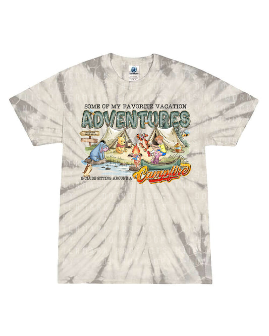 Some of My Favorite Vacation Adventures Graphic Tee