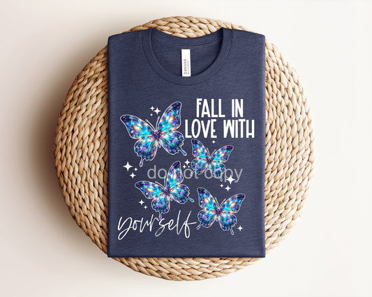Fall in Love with Yourself Graphic Tee