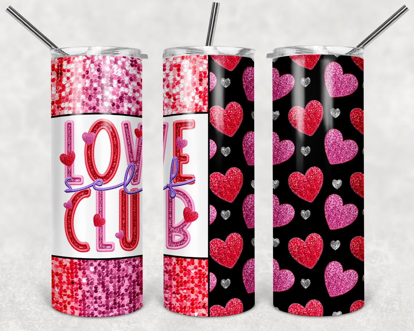 Self Love Club 20 oz Skinny Tumbler
