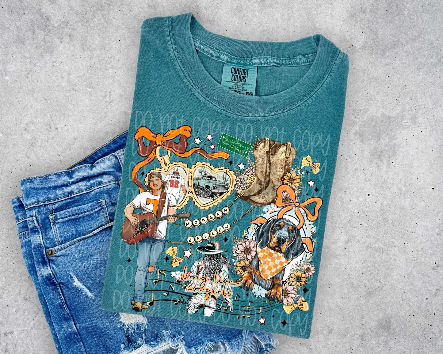 Wallen Locket Graphic Tee