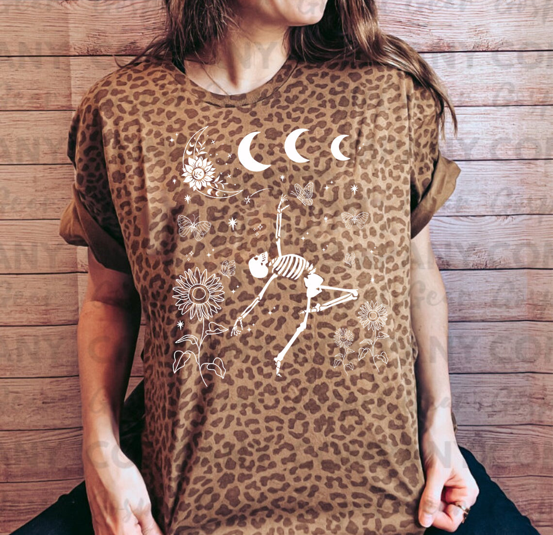 Dancing Skeleton Graphic Tee