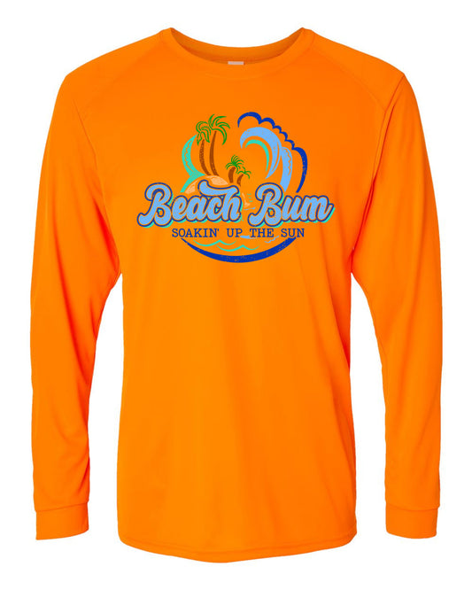 Beach Bum UPF Long Sleeve Perfomance Tee