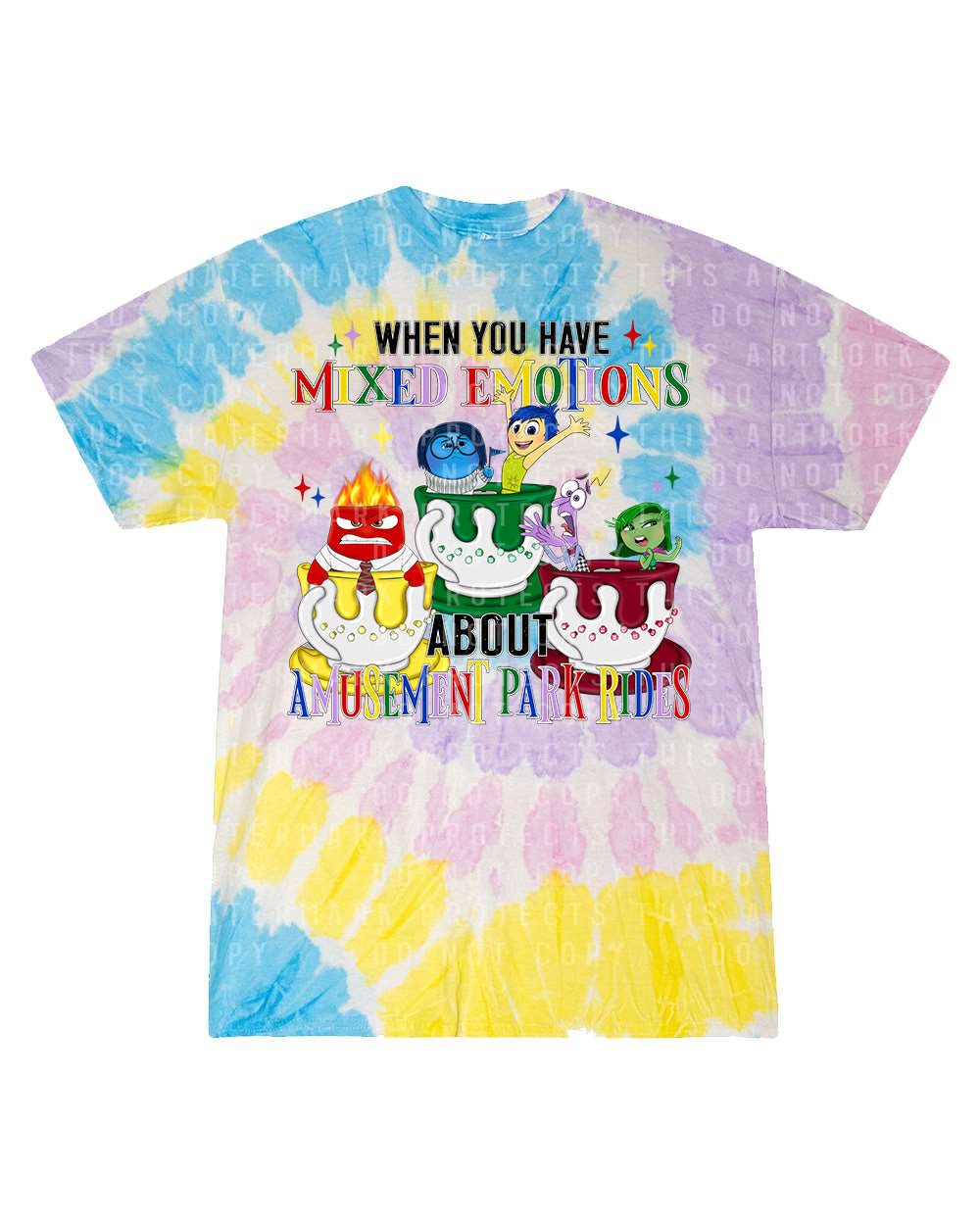 When You Have Mixed Emotions Graphic Tee