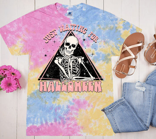 Just Waiting for Halloween Graphic Tee