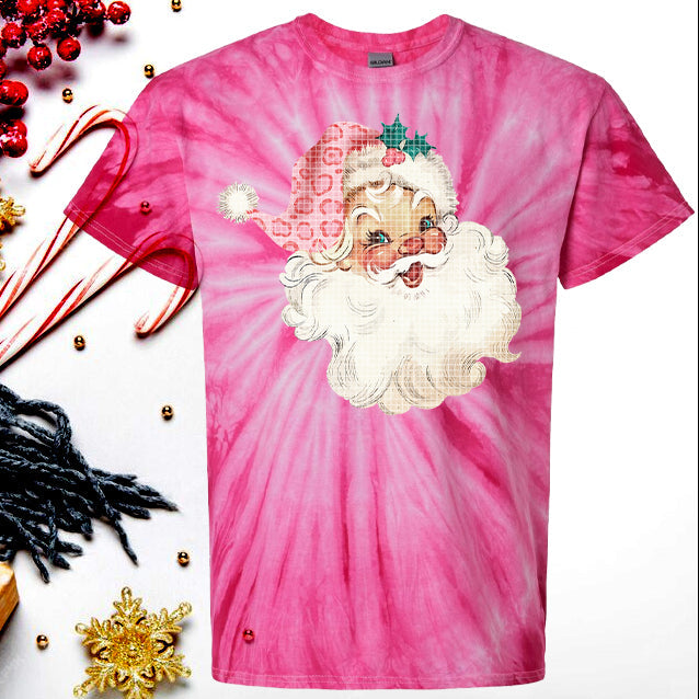 Leopard Santa Graphic Tee