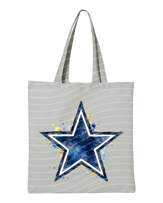 Watercolor Cowboys Tote