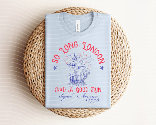 So Long London Graphic Tee