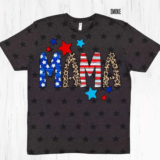 Mama Patriotic Graphic Tee