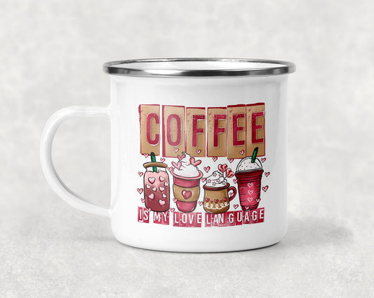 Coffee is My Love Language Mug