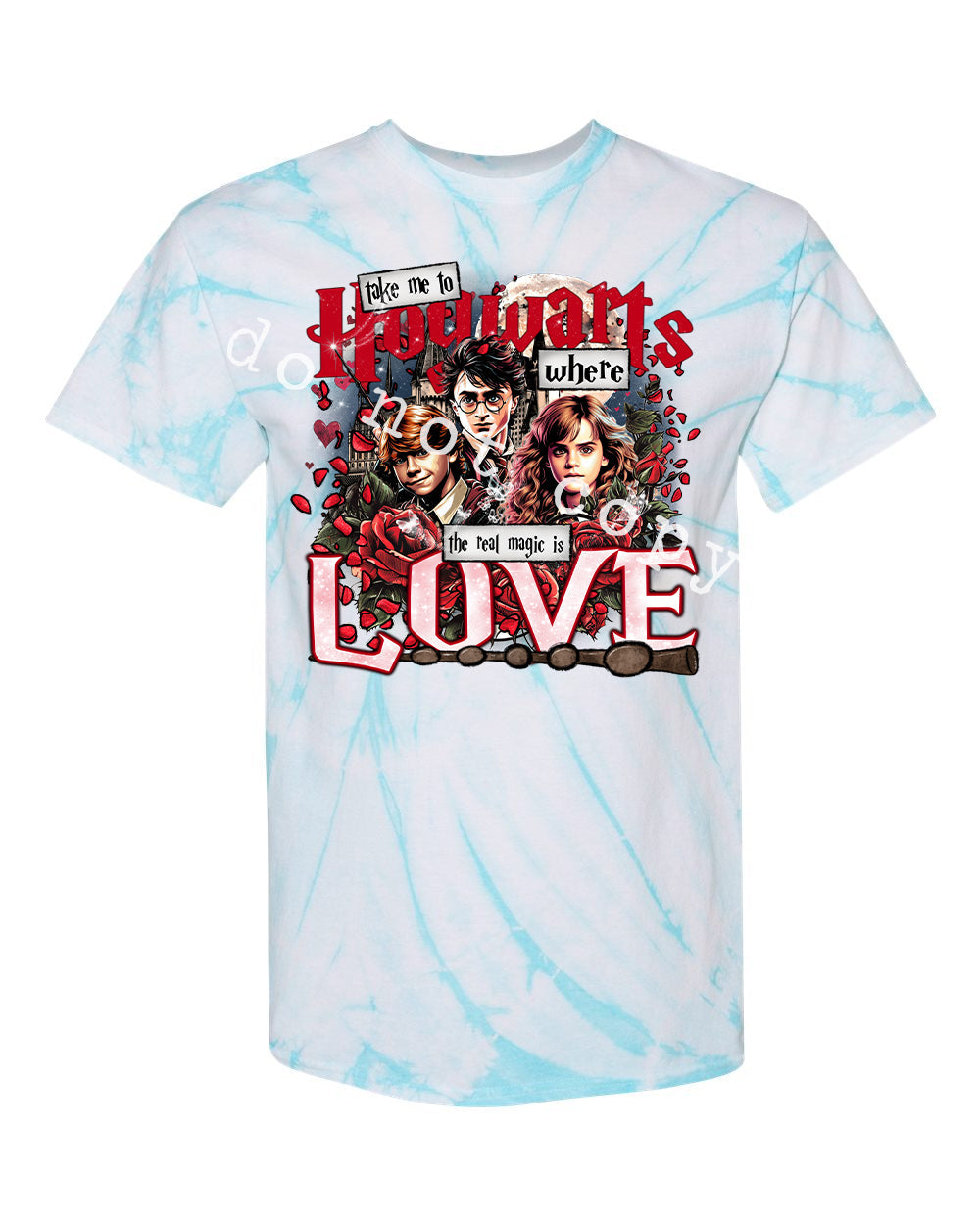 Take Me to Hogwarts Where the Real Magic is Love Graphic Tee