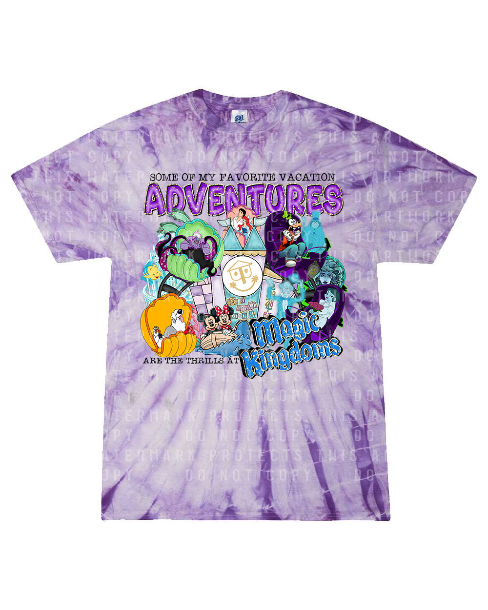 Some of My Favorite Vacation Adventures Graphic Tee