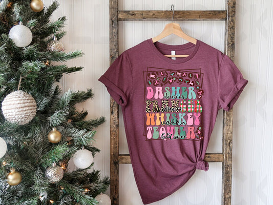 Drunken Reindeer Graphic Tee