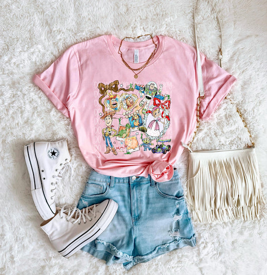 Toy Story Locket Graphic Tee