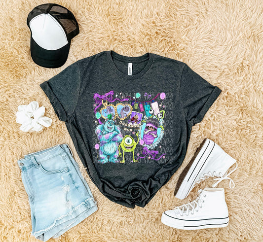 Monsters Locket Graphic Tee