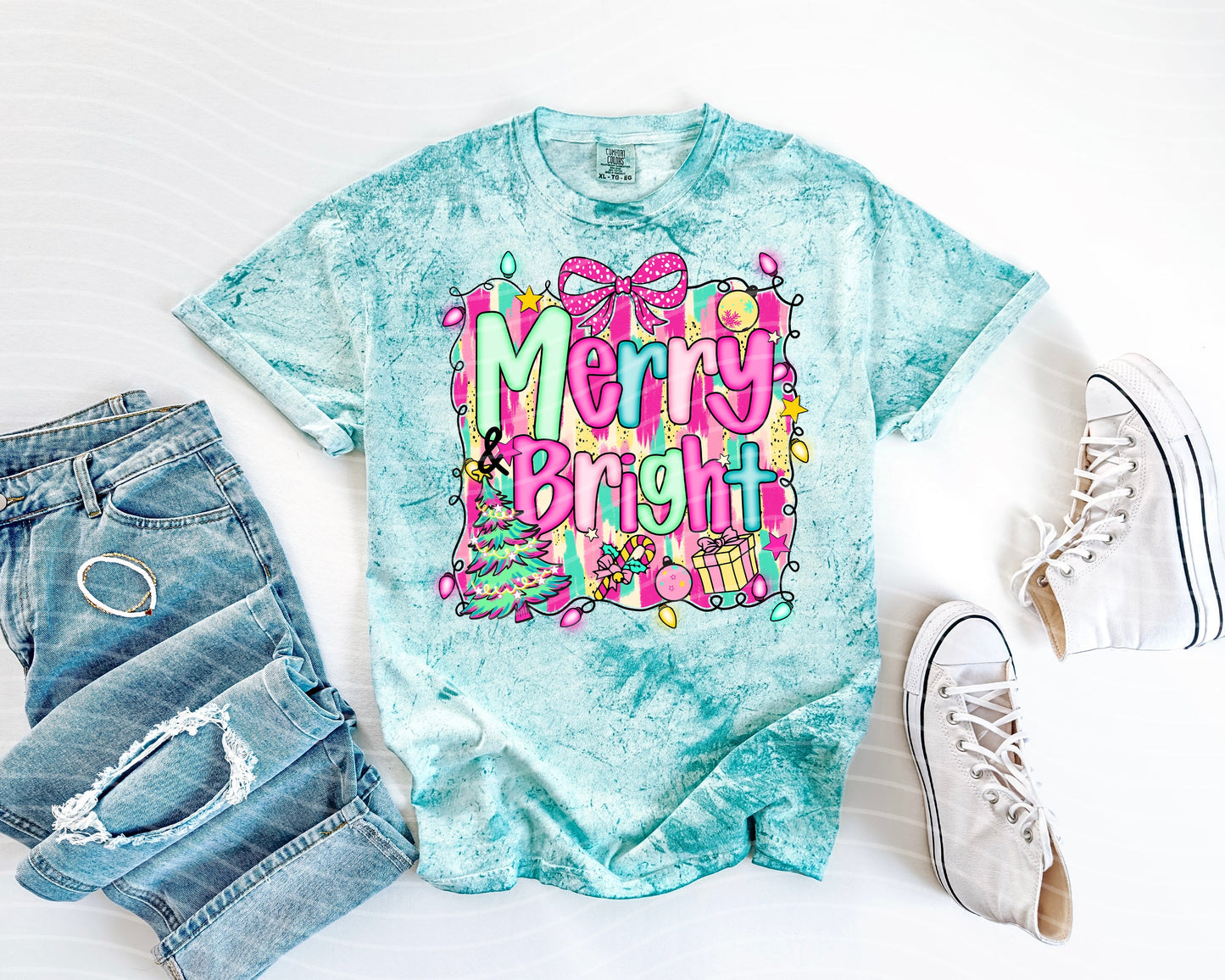Merry & Bright Graphic Tee