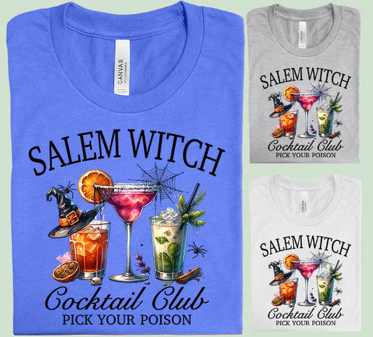 Salem Witch Cocktail Club - Graphic Tee