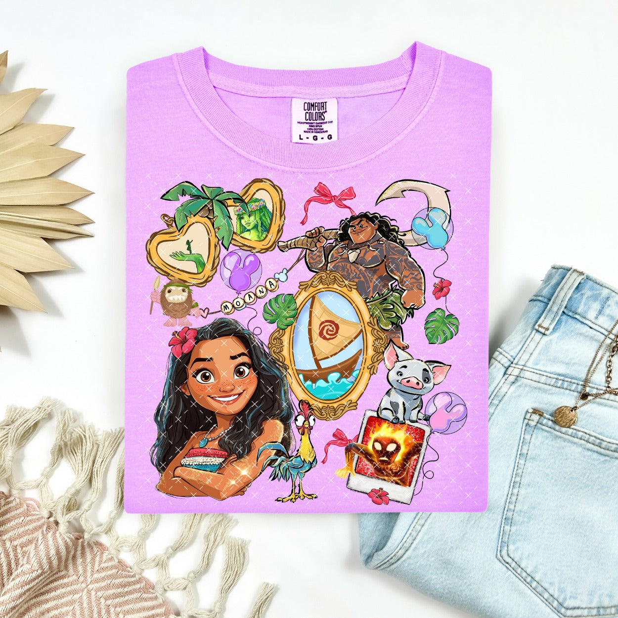 Moana Locket Graphic Tee