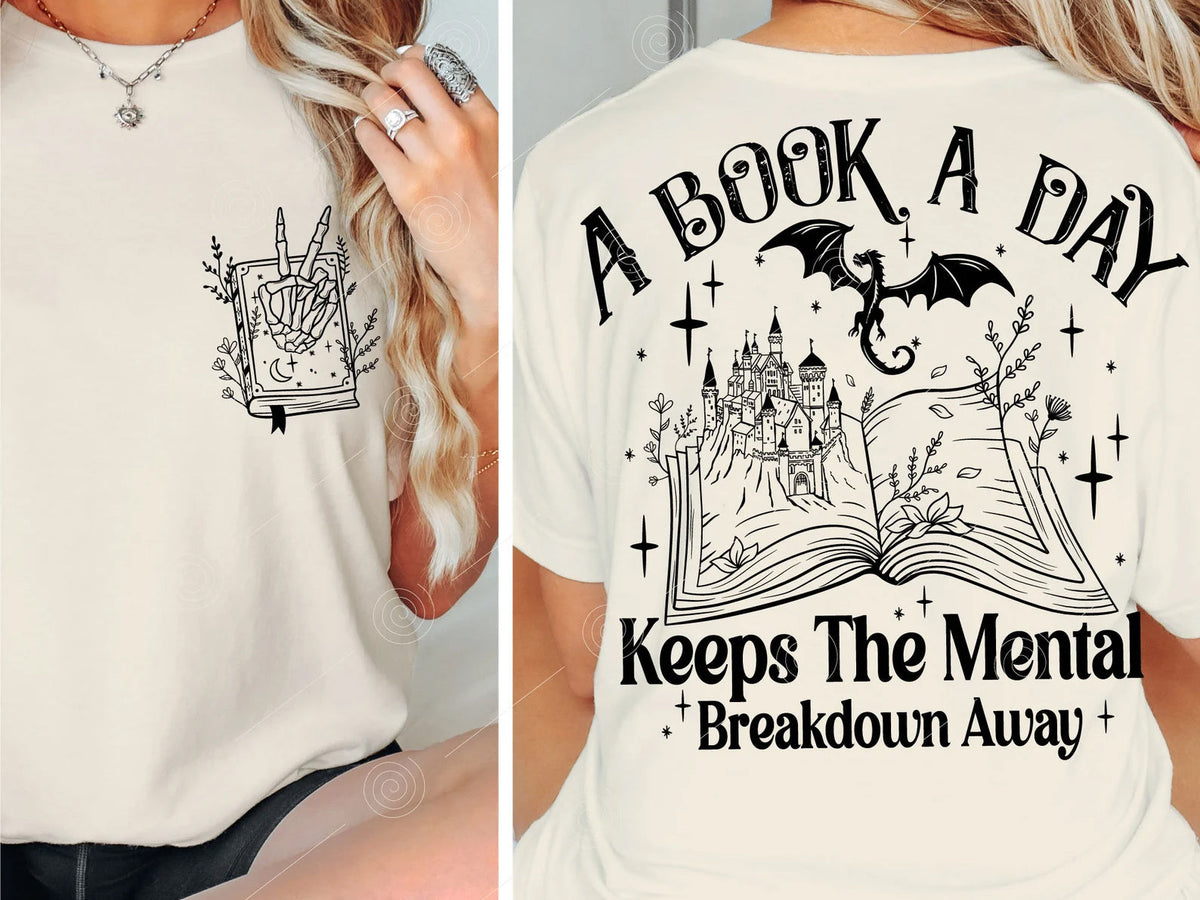 A Book a Day Graphic Tee