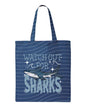 Watch Out for Sharks Tote