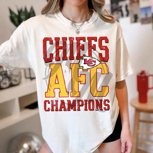 Chiefs AFC Champions Graphic Tee