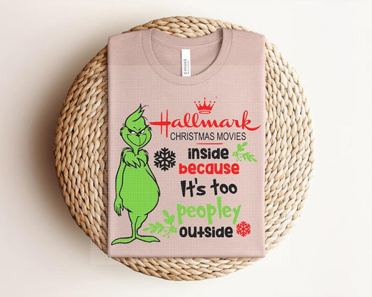 It's Too Peopley Outside Graphic Tee