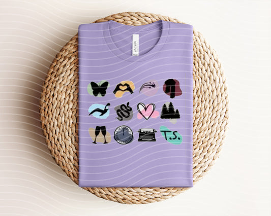 Swiftie Icons Graphic Tee