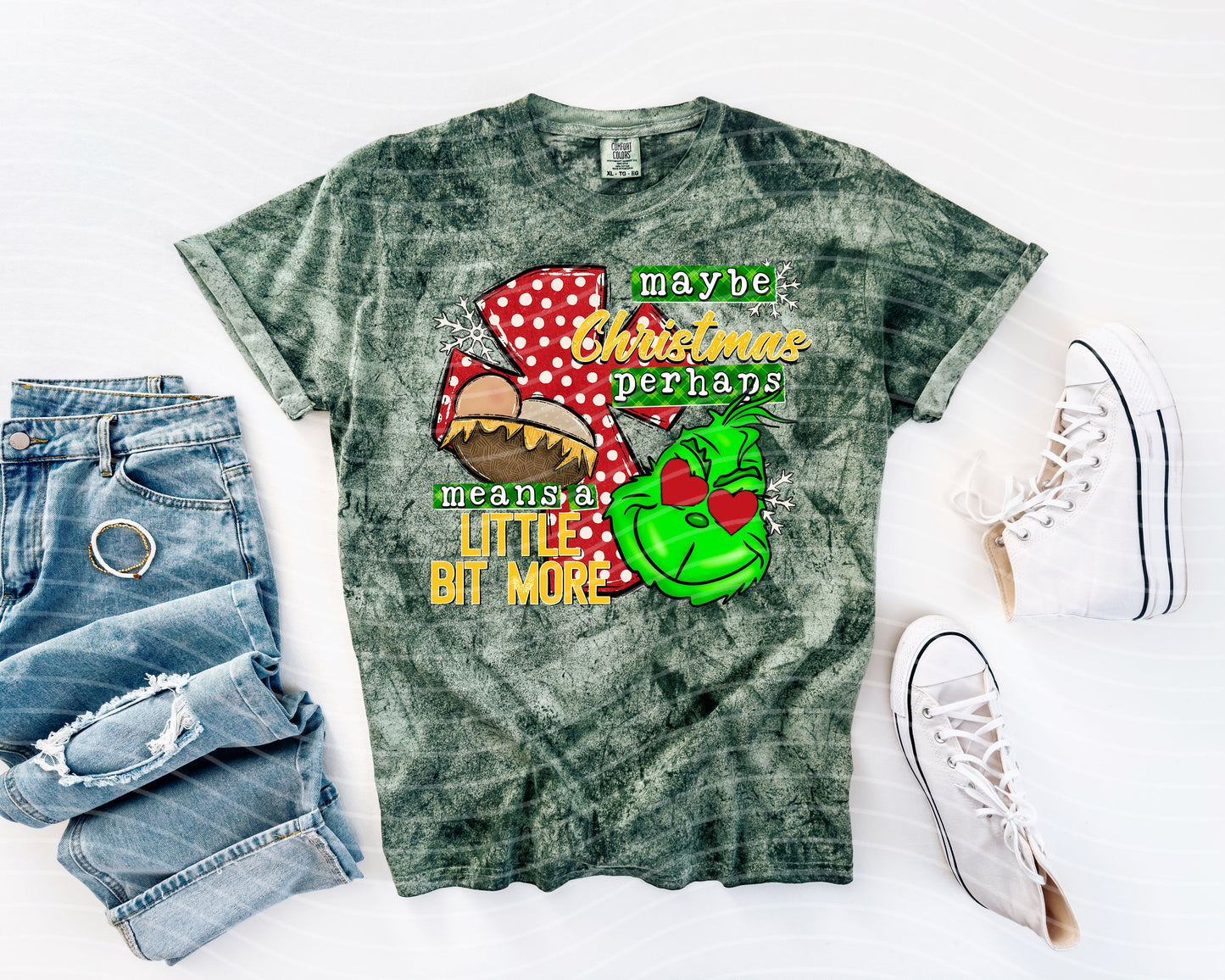 Maybe Christmas Perhaps Means a Little Bit More Graphic Tee