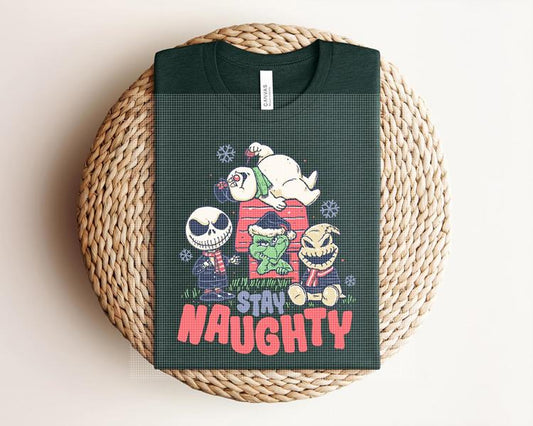 Stay Naughty Graphic Tee