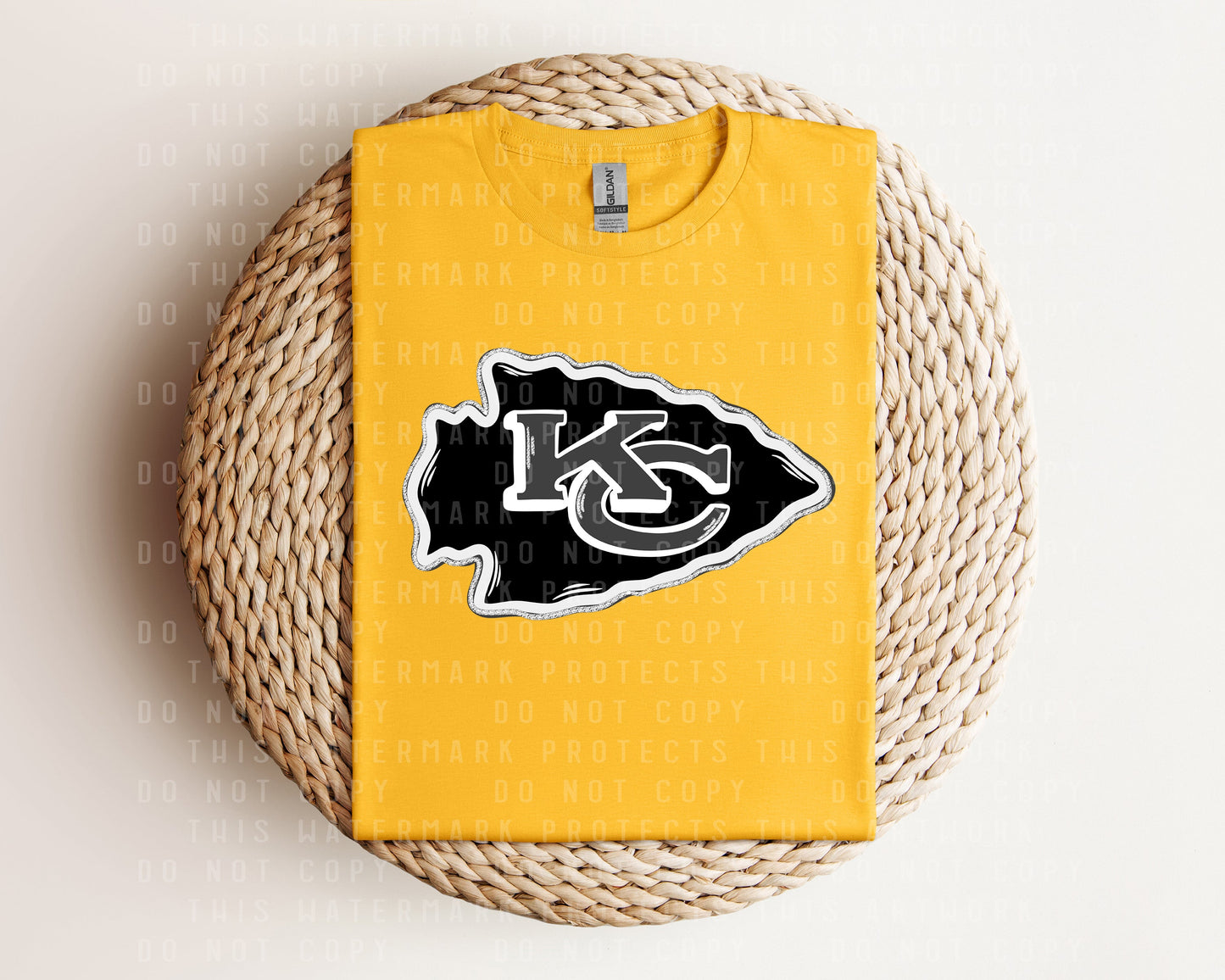 Monochromatic Chiefs Graphic Tee