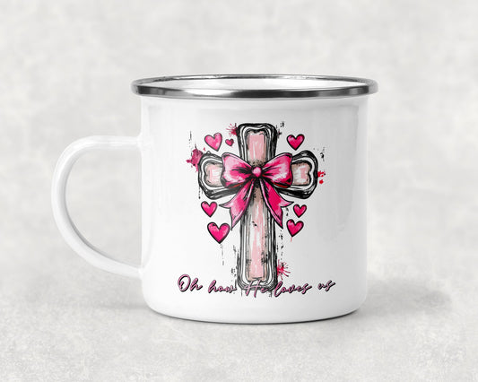 Oh How He Loves Us Mug