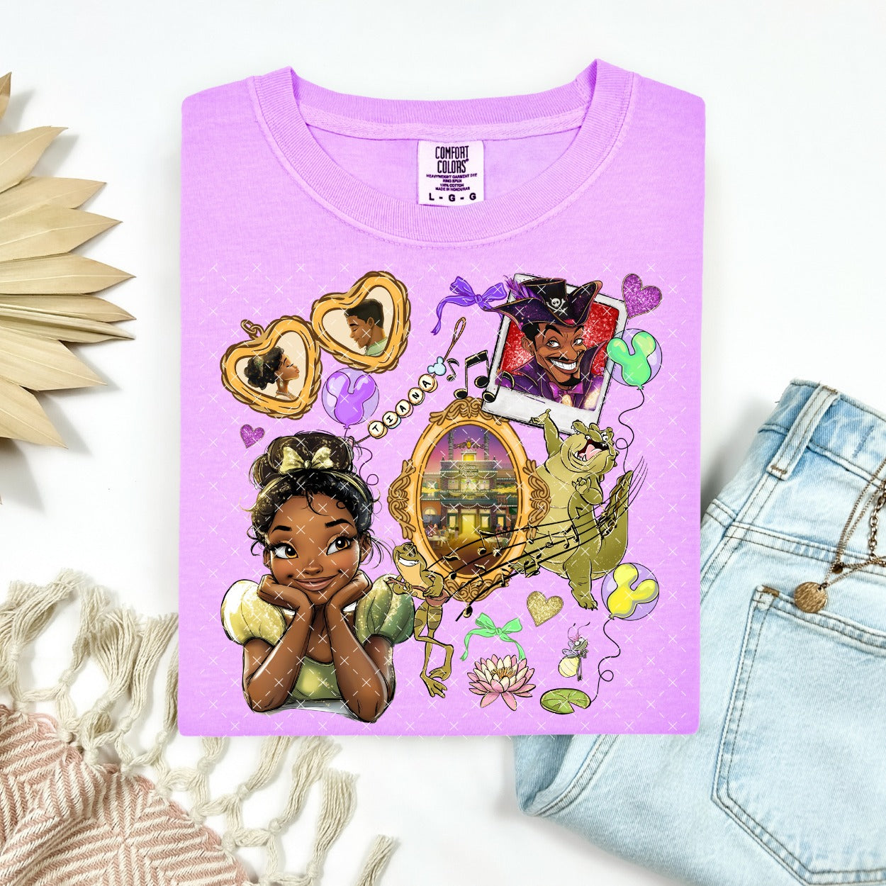 Tiana Locket Graphic Tee