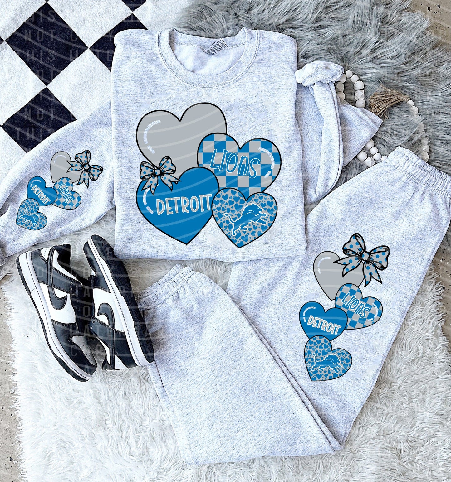 Lions Hearts Graphic Tee