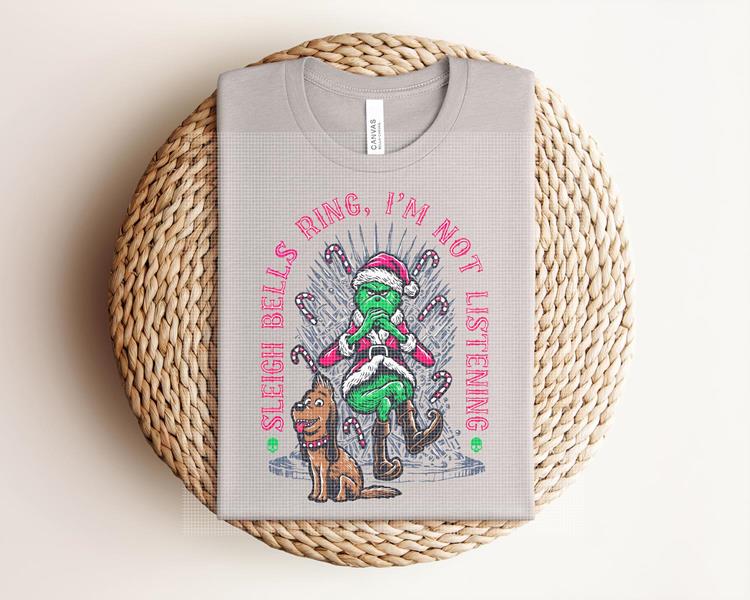 Sleigh Bells Ring I'm Not Listening Graphic Tee