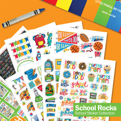 Mom Must-Have School Keepsake Kit | Class Keeper®, Photo Prop Deck & School Stickers | BONUS! App Membership + BONUS! Earn & Learn® Chore Chart Pad | (4) Styles
