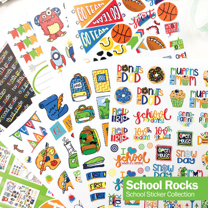 Mom Must-Have School Keepsake Kit | Class Keeper®, Photo Prop Deck & School Stickers | BONUS! App Membership + BONUS! Earn & Learn® Chore Chart Pad | (4) Styles