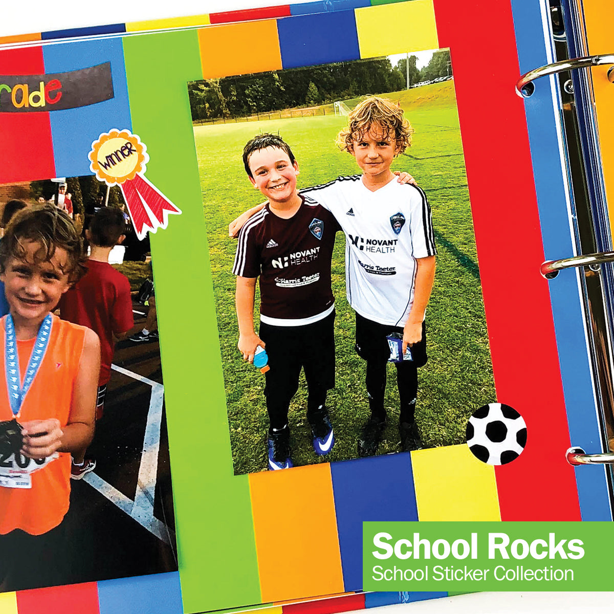 Mom Must-Have School Keepsake Kit | Class Keeper, Photo Prop Deck & School Stickers + BONUS App Membership